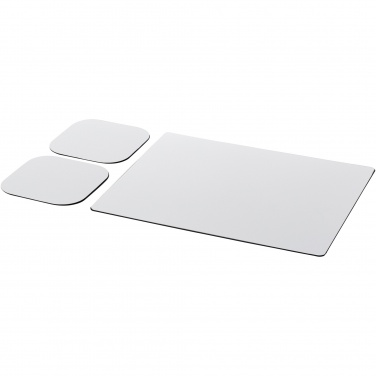 Logotrade promotional merchandise photo of: Brite-Mat® mouse mat and coaster set combo 3